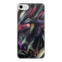 Заказать чехол для iPhone 8/8 Plus в Москве. Чехол для iPhone 8, объёмная печать Сильно влюблен от Дана Столыпина - готовые дизайны и нанесение принтов.