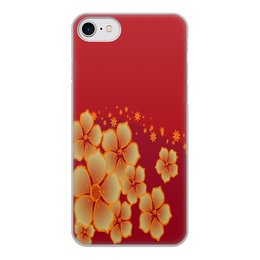 Заказать чехол для iPhone 8/8 Plus в Москве. Чехол для iPhone 8, объёмная печать цветы от THE_NISE  - готовые дизайны и нанесение принтов.