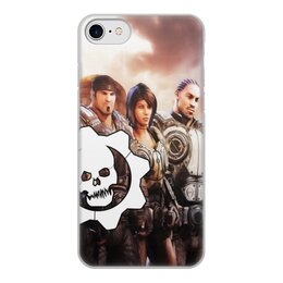 Заказать чехол для iPhone 8/8 Plus в Москве. Чехол для iPhone 8, объёмная печать Gears of War  от THE_NISE  - готовые дизайны и нанесение принтов.