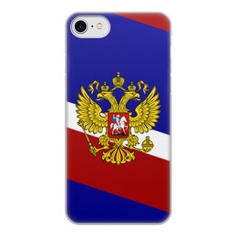 Заказать чехол для iPhone 8/8 Plus в Москве. Чехол для iPhone 8, объёмная печать Russia от THE_NISE  - готовые дизайны и нанесение принтов.