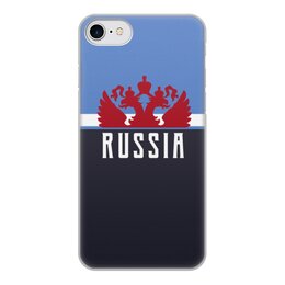 Заказать чехол для iPhone 8/8 Plus в Москве. Чехол для iPhone 8, объёмная печать Russia от THE_NISE  - готовые дизайны и нанесение принтов.