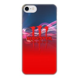 Заказать чехол для iPhone 8/8 Plus в Москве. Чехол для iPhone 8, объёмная печать Monster Energy от THE_NISE  - готовые дизайны и нанесение принтов.