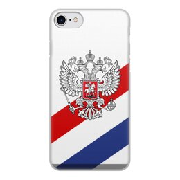 Заказать чехол для iPhone 8/8 Plus в Москве. Чехол для iPhone 8, объёмная печать Russia от THE_NISE  - готовые дизайны и нанесение принтов.