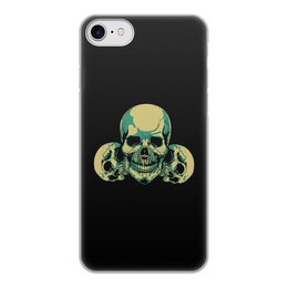 Заказать чехол для iPhone 8/8 Plus в Москве. Чехол для iPhone 8, объёмная печать черепки от THE_NISE  - готовые дизайны и нанесение принтов.