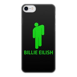 Заказать чехол для iPhone 8/8 Plus в Москве. Чехол для iPhone 8, объёмная печать Billie Eilish от DESIGNER   - готовые дизайны и нанесение принтов.