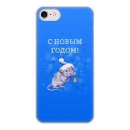 Заказать чехол для iPhone 8/8 Plus в Москве. Чехол для iPhone 8, объёмная печать Новый год от THE_NISE  - готовые дизайны и нанесение принтов.