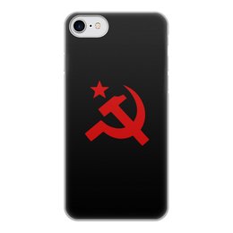 Заказать чехол для iPhone 8/8 Plus в Москве. Чехол для iPhone 8, объёмная печать Советский Союз от THE_NISE  - готовые дизайны и нанесение принтов.