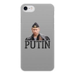 Заказать чехол для iPhone 8/8 Plus в Москве. Чехол для iPhone 8, объёмная печать Putin от THE_NISE  - готовые дизайны и нанесение принтов.