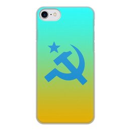 Заказать чехол для iPhone 8/8 Plus в Москве. Чехол для iPhone 8, объёмная печать Советский Союз от THE_NISE  - готовые дизайны и нанесение принтов.