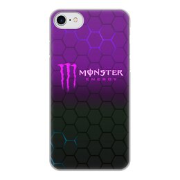 Заказать чехол для iPhone 8/8 Plus в Москве. Чехол для iPhone 8, объёмная печать Monster Energy от THE_NISE  - готовые дизайны и нанесение принтов.