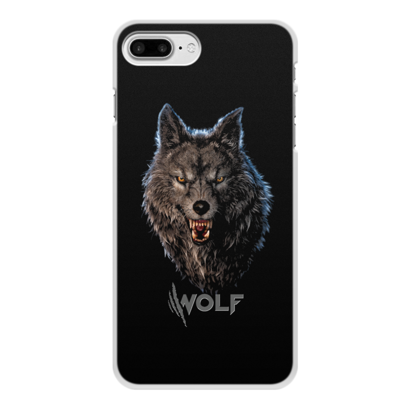 Printio Чехол для iPhone 8 Plus, объёмная печать Волки printio чехол для iphone 8 plus объёмная печать волки