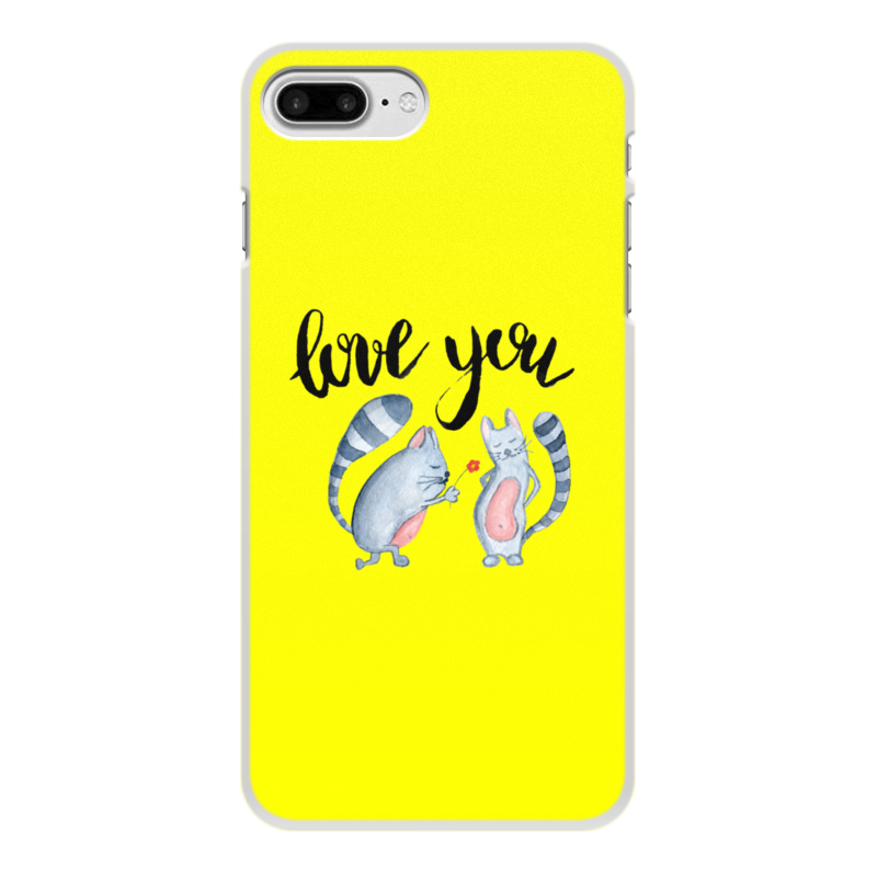 Printio Чехол для iPhone 8 Plus, объёмная печать Любовь printio чехол для iphone 8 plus объёмная печать love тюлень любовь