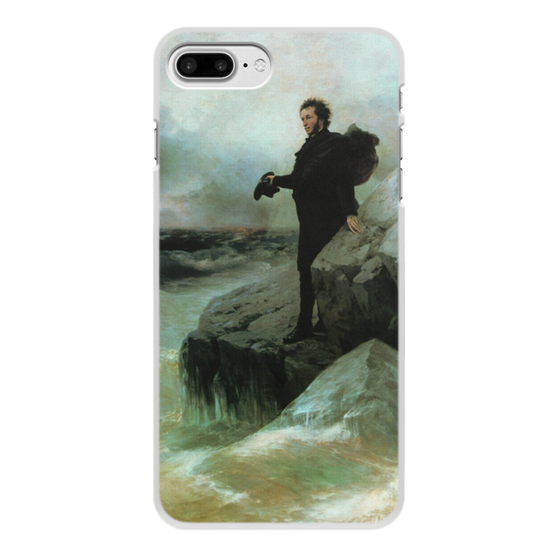 Printio Чехол для iPhone 8 Plus, объёмная печать Прощание пушкина с морем (картина репина)