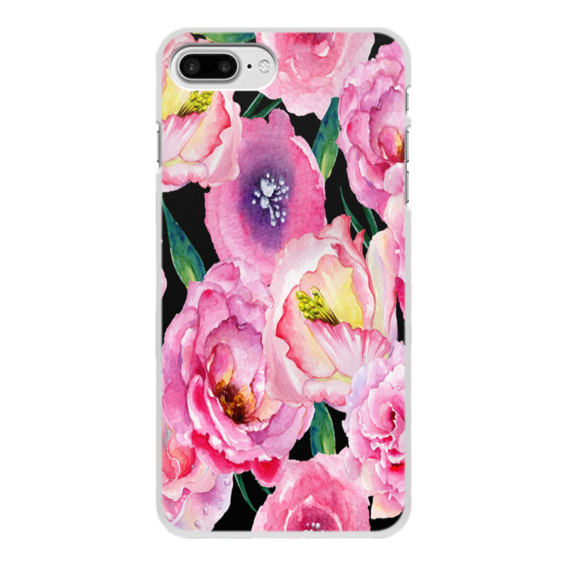 Printio Чехол для iPhone 8 Plus, объёмная печать Сад цветов printio чехол для iphone 8 plus объёмная печать доминикана тропический сад