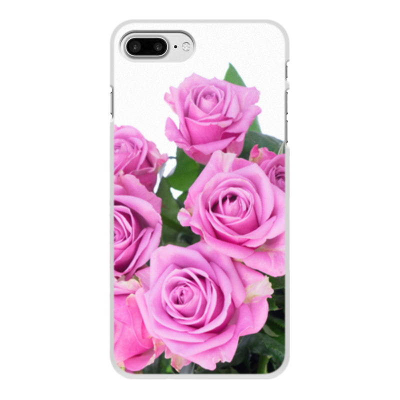 Printio Чехол для iPhone 8 Plus, объёмная печать Букет роз