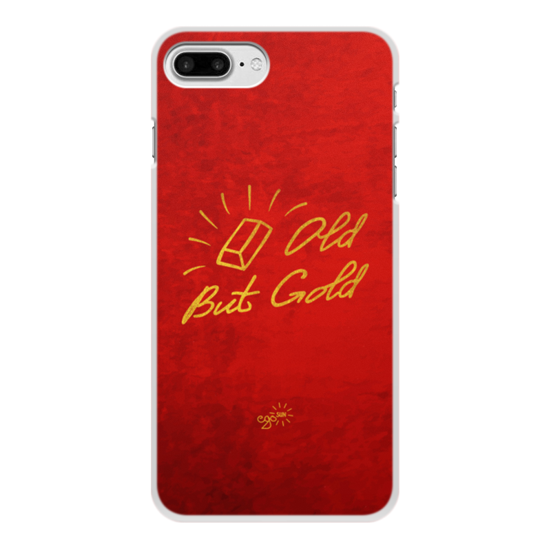 Printio Чехол для iPhone 8 Plus, объёмная печать Old but gold - ego sun