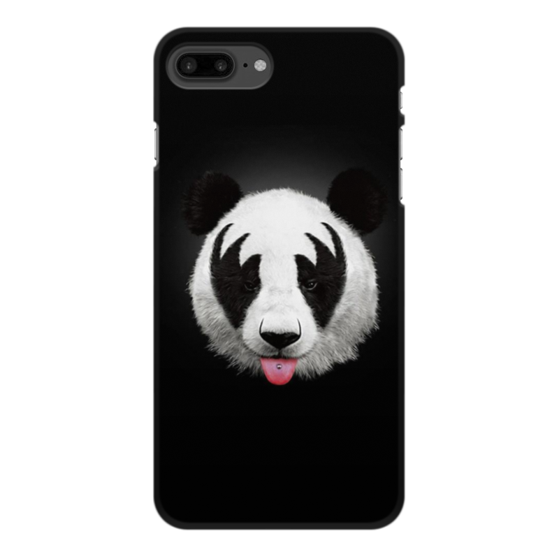Printio Чехол для iPhone 8 Plus, объёмная печать Панда printio чехол для iphone 8 plus объёмная печать узорная панда