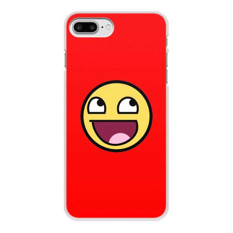 Printio Чехол для iPhone 8 Plus, объёмная печать Smile printio чехол для iphone 8 объёмная печать be happy and smile