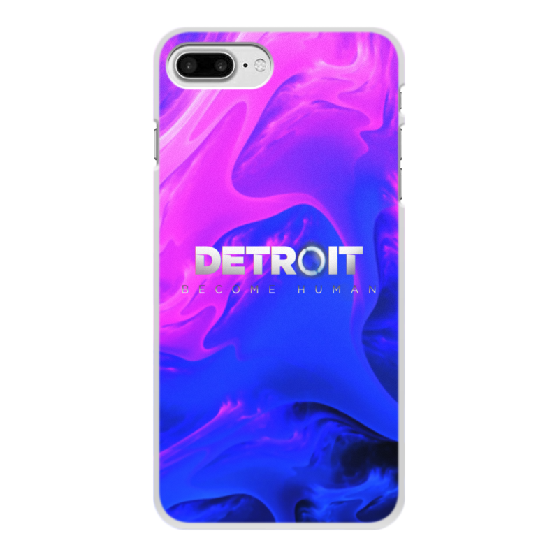 Printio Чехол для iPhone 8 Plus, объёмная печать Detroit become human