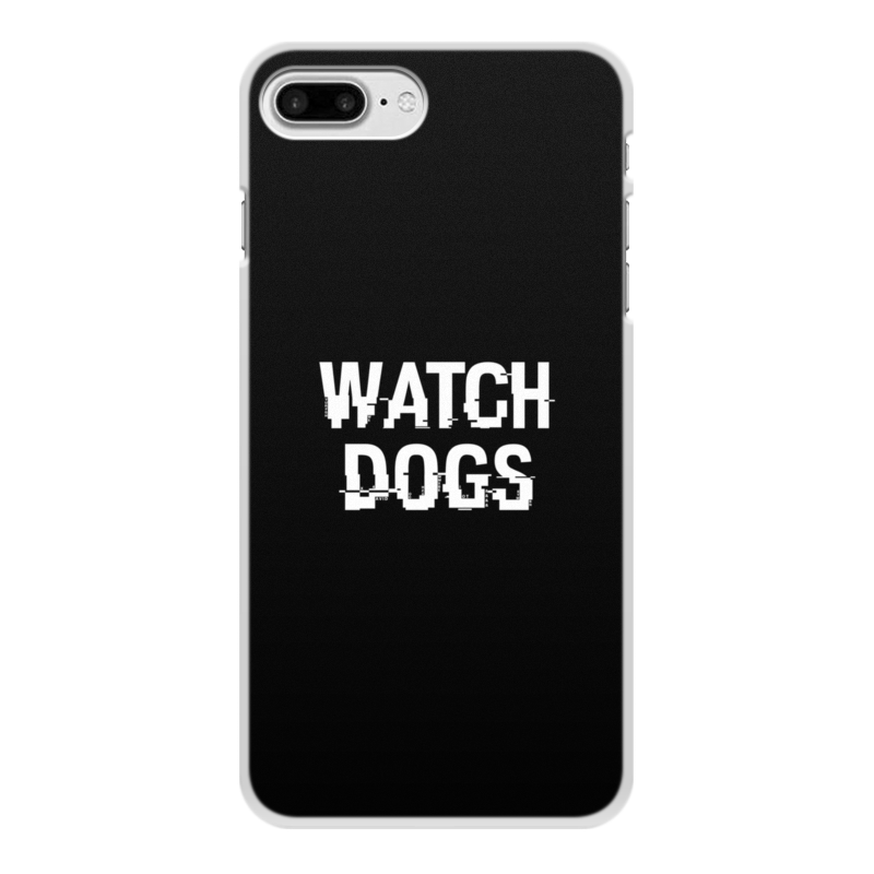 Printio Чехол для iPhone 8 Plus, объёмная печать Watch dogs