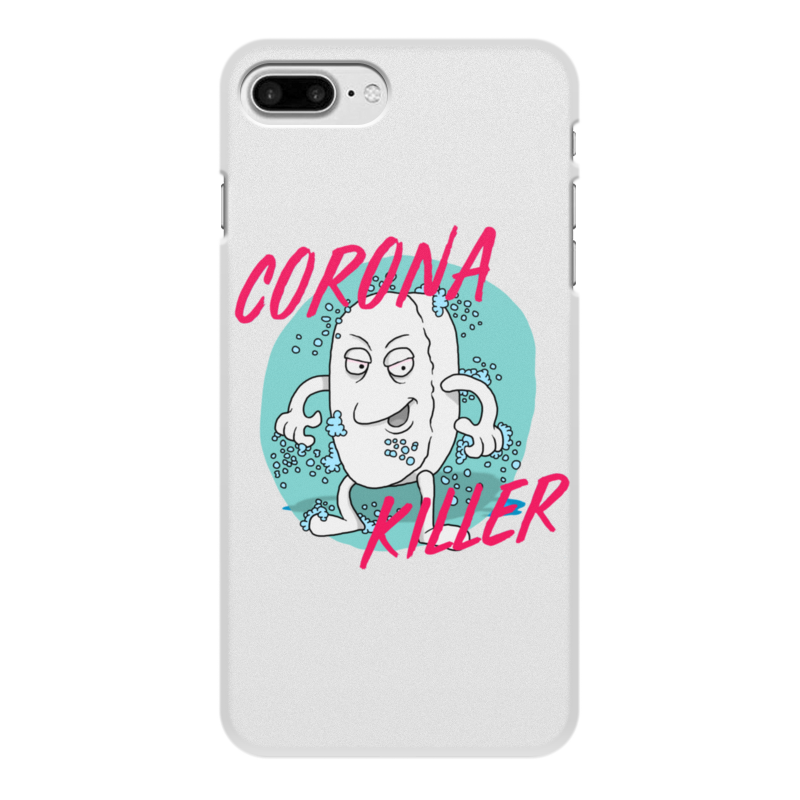 Printio Чехол для iPhone 8 Plus, объёмная печать Corona killer printio чехол для iphone x xs объёмная печать corona killer