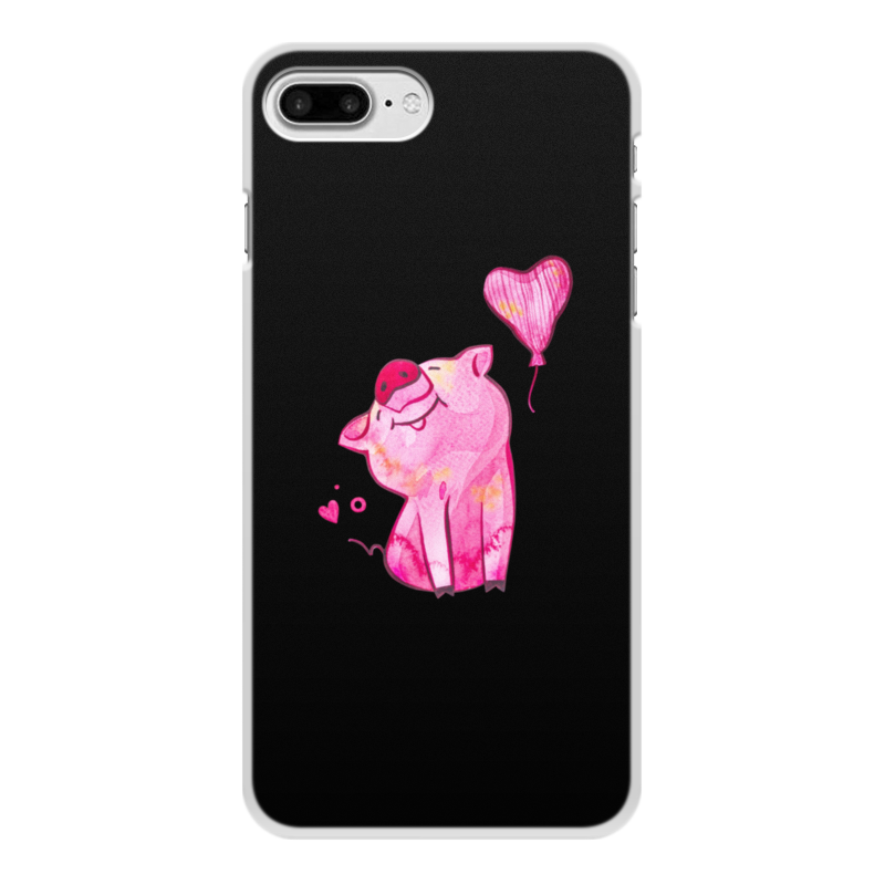 Printio Чехол для iPhone 8 Plus, объёмная печать Свинка