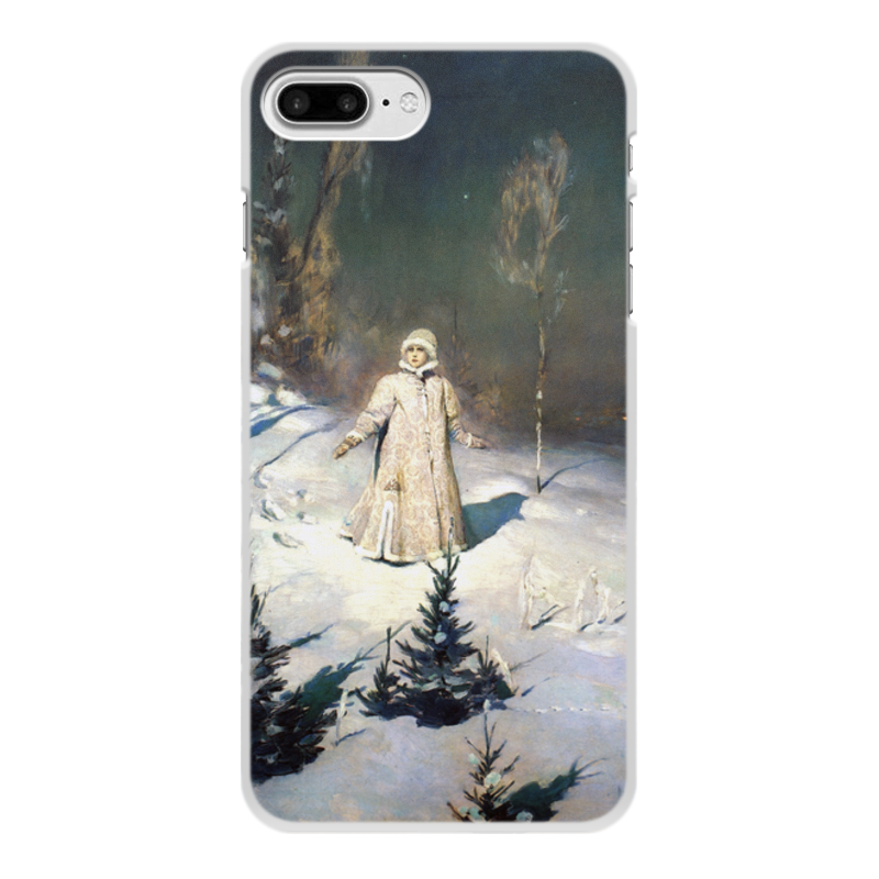 Printio Чехол для iPhone 8 Plus, объёмная печать Снегурочка (картина васнецова)
