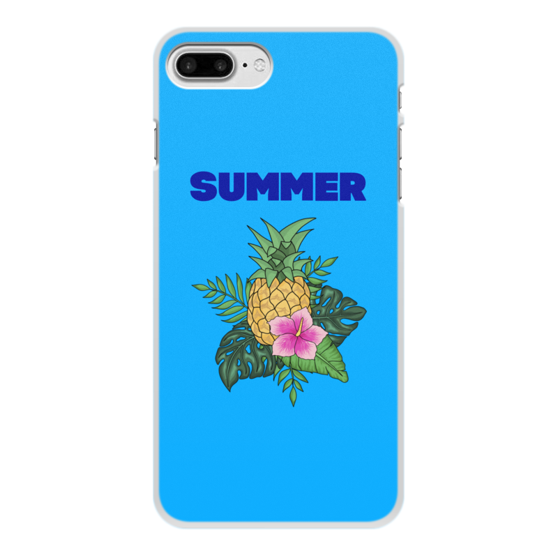 Printio Чехол для iPhone 8 Plus, объёмная печать Summer