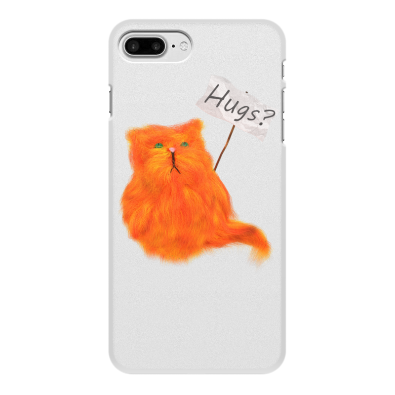 чехол рыжий кот