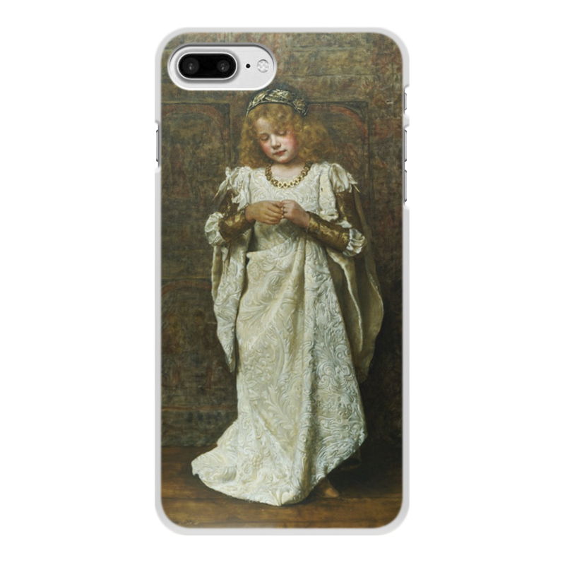printio значок женский портрет джон кольер Printio Чехол для iPhone 8 Plus, объёмная печать Ребенок невеста (джон кольер)