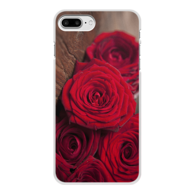 Printio Чехол для iPhone 8 Plus, объёмная печать Букет роз