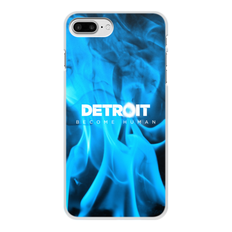 Printio Чехол для iPhone 8 Plus, объёмная печать Detroit become human