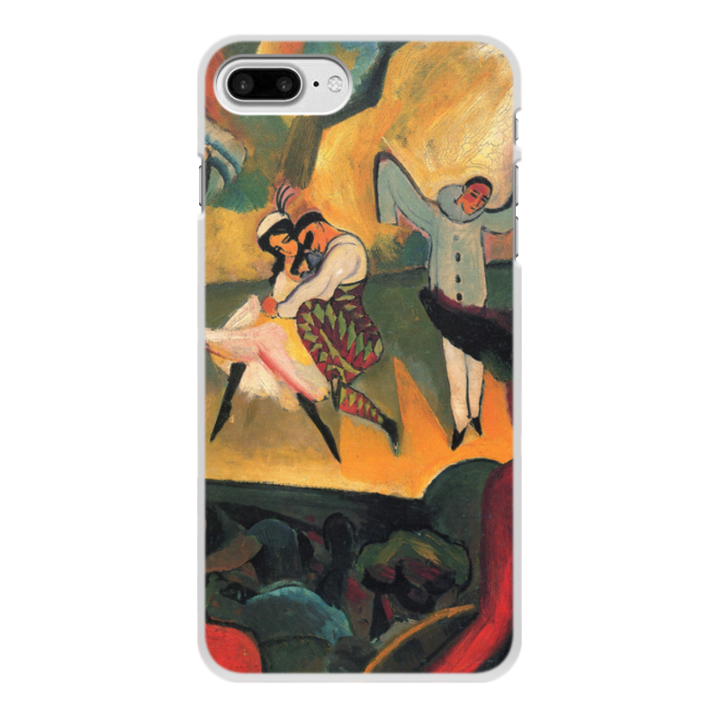 Printio Чехол для iPhone 8 Plus, объёмная печать Русский балет (август маке) цена и фото