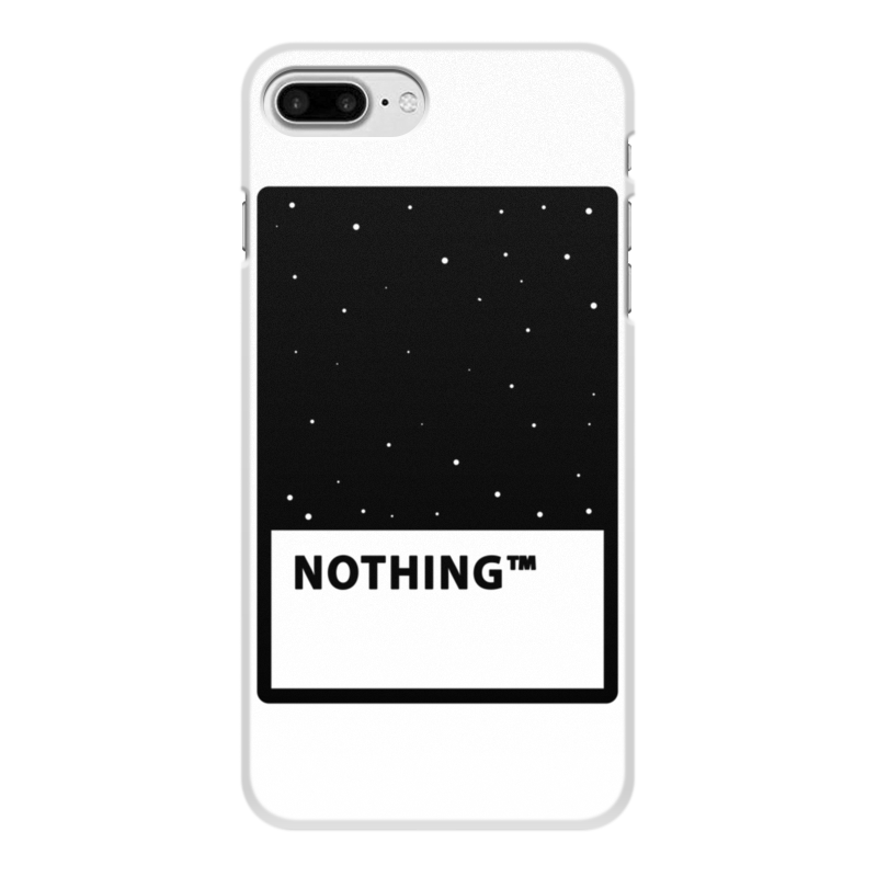 Printio Чехол для iPhone 8 Plus, объёмная печать Nothing printio чехол для iphone 8 plus объёмная печать nothing