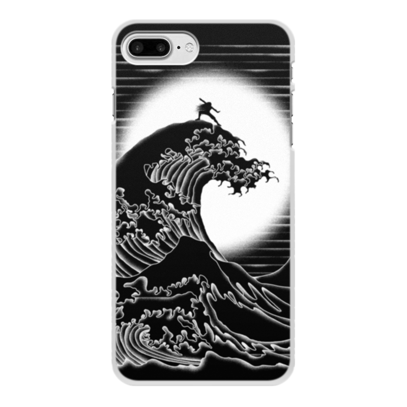Printio Чехол для iPhone 8 Plus, объёмная печать Наездник волны printio чехол для iphone 8 plus объёмная печать кит и волны