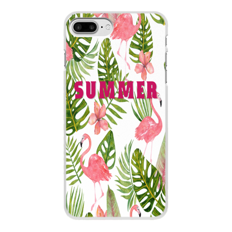 Printio Чехол для iPhone 8 Plus, объёмная печать Summer