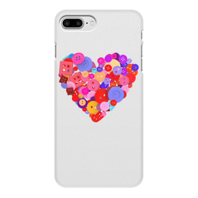 Printio Чехол для iPhone 8 Plus, объёмная печать День всех влюбленных printio чехол для iphone 8 объёмная печать день влюбленных
