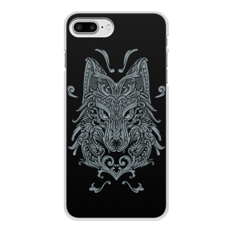 Printio Чехол для iPhone 8 Plus, объёмная печать Узорный волк printio чехол для iphone 8 объёмная печать волк индейцев