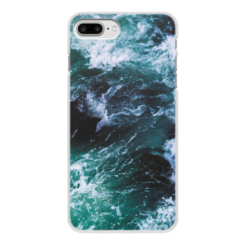 Printio Чехол для iPhone 8 Plus, объёмная печать Бескрайнее море