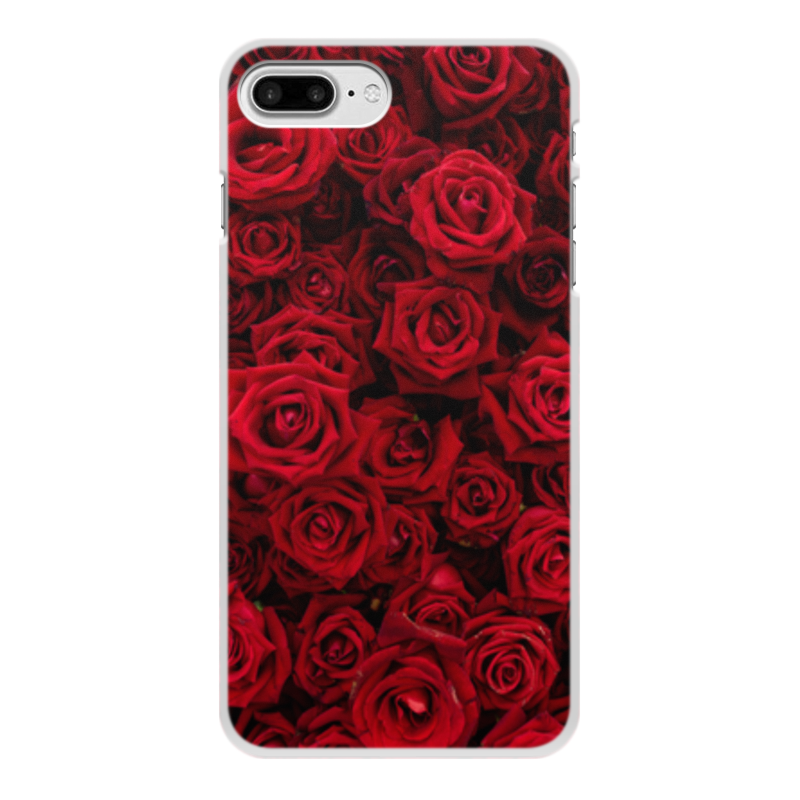 Printio Чехол для iPhone 8 Plus, объёмная печать Сад роз printio чехол для iphone 8 объёмная печать сад роз