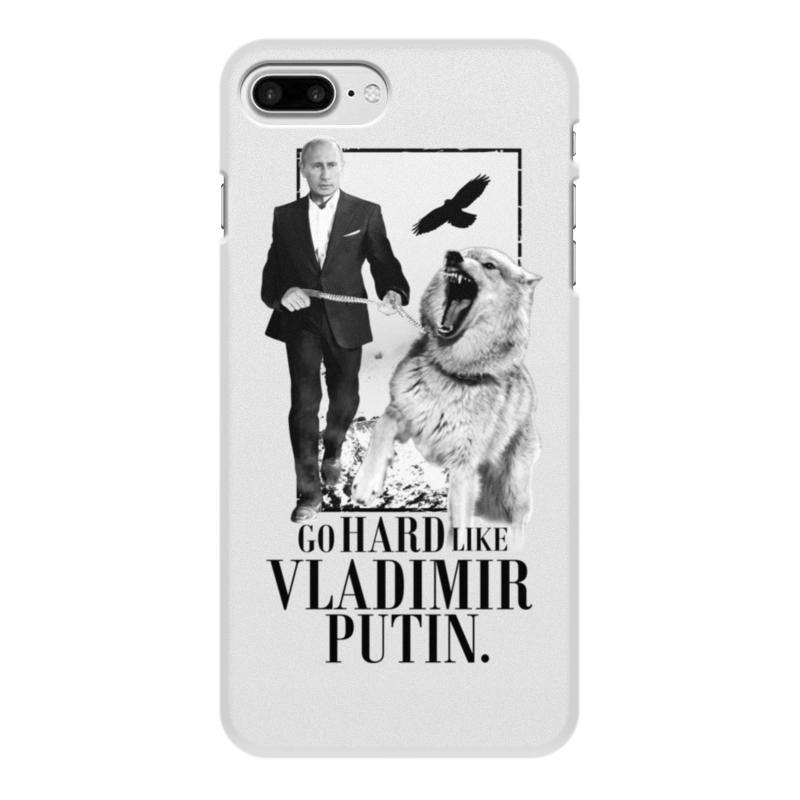 Printio Чехол для iPhone 8 Plus, объёмная печать Владимир путин