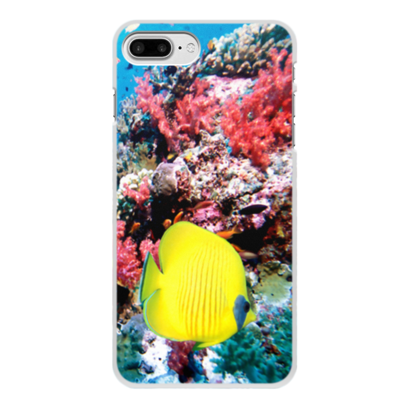 Printio Чехол для iPhone 8 Plus, объёмная печать Морской риф