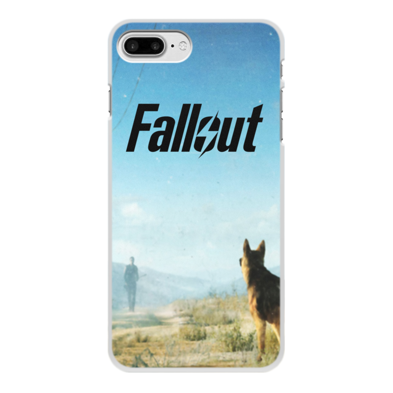 Printio Чехол для iPhone 8 Plus, объёмная печать Fallout printio чехол для iphone 7 plus объёмная печать fallout