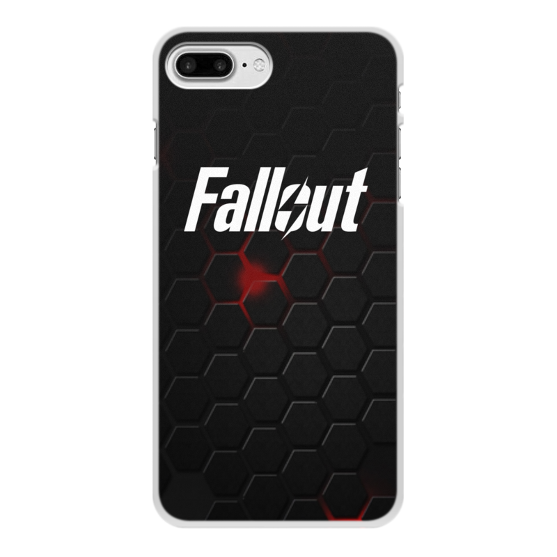Printio Чехол для iPhone 8 Plus, объёмная печать Fallout printio чехол для iphone 7 plus объёмная печать fallout