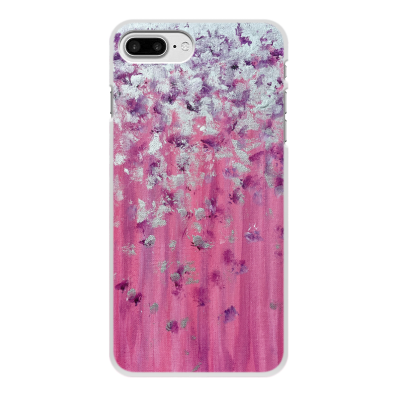 Printio Чехол для iPhone 8 Plus, объёмная печать Розовое настроение gosso ультратонкий силиконовый чехол накладка для apple iphone 8 plus 7 plus с принтом разноцветные перья