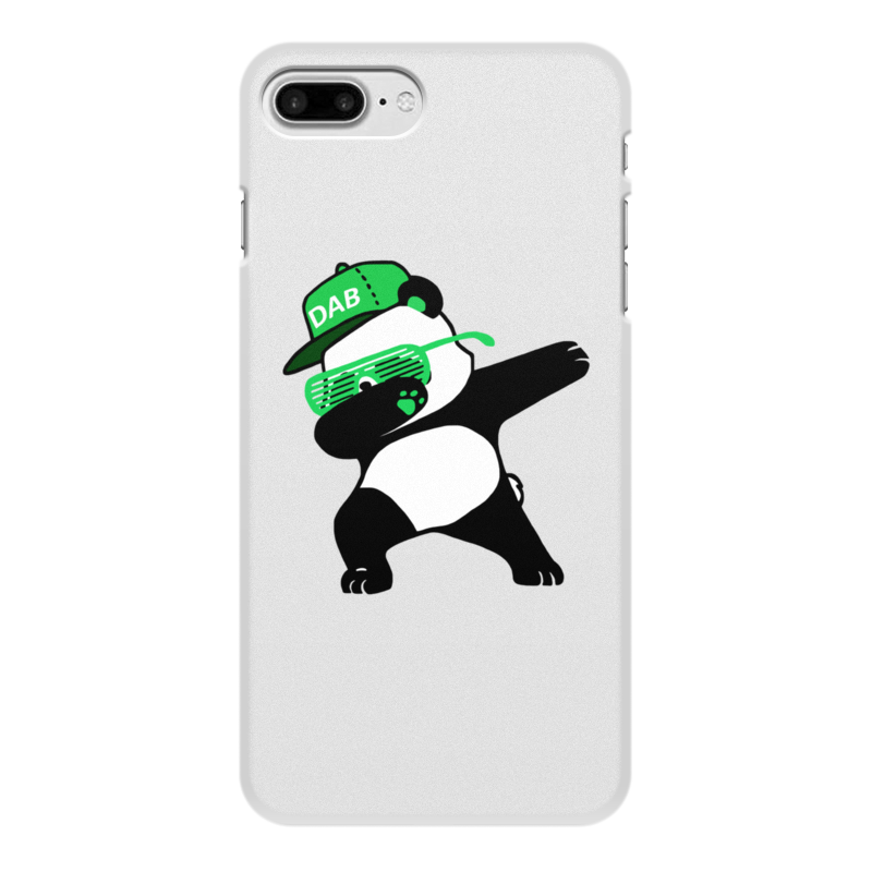 Printio Чехол для iPhone 8 Plus, объёмная печать Dab panda printio чехол для iphone 8 plus объёмная печать dab panda