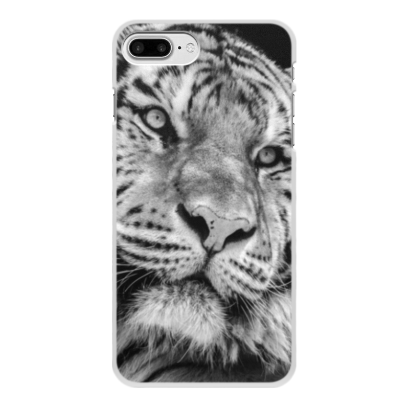 Printio Чехол для iPhone 8 Plus, объёмная печать Тигры