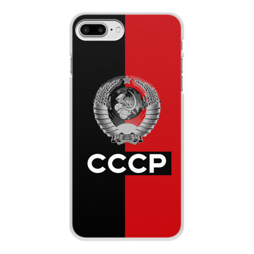 Заказать чехол для iPhone 8/8 Plus в Москве. Чехол для iPhone 8 Plus, объёмная печать Советский Союз от THE_NISE  - готовые дизайны и нанесение принтов.