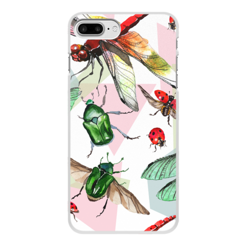 Заказать чехол для iPhone 8/8 Plus в Москве. Чехол для iPhone 8 Plus, объёмная печать насекомые от THE_NISE  - готовые дизайны и нанесение принтов.