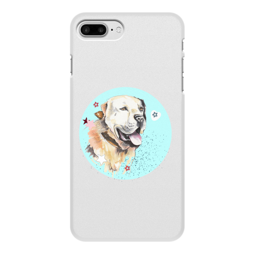 Заказать чехол для iPhone 8/8 Plus в Москве. Чехол для iPhone 8 Plus, объёмная печать алабай от anna_s_2011@bk.ru - готовые дизайны и нанесение принтов.